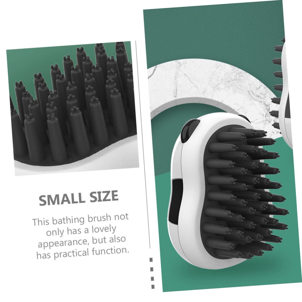 Pet Grooming Bath Brush Hair Removal Glove Tool