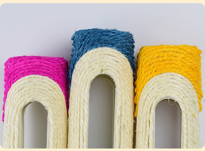 Three Piece Sisal Drum Pet Scratching Toy Set