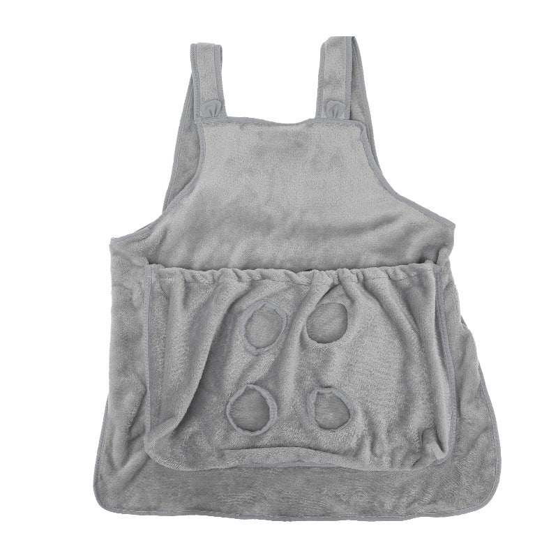 Plush Pet Chest Carrier Pocket Travel Bag
