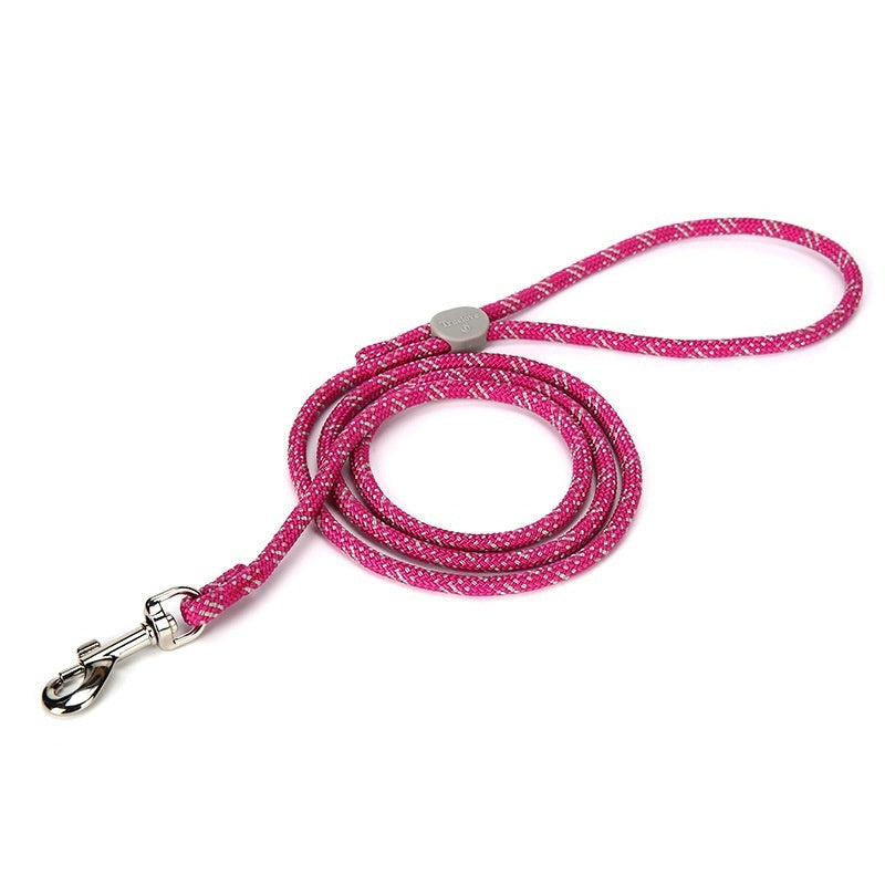 Adjustable Sliding Colorful Pet Leash Rope