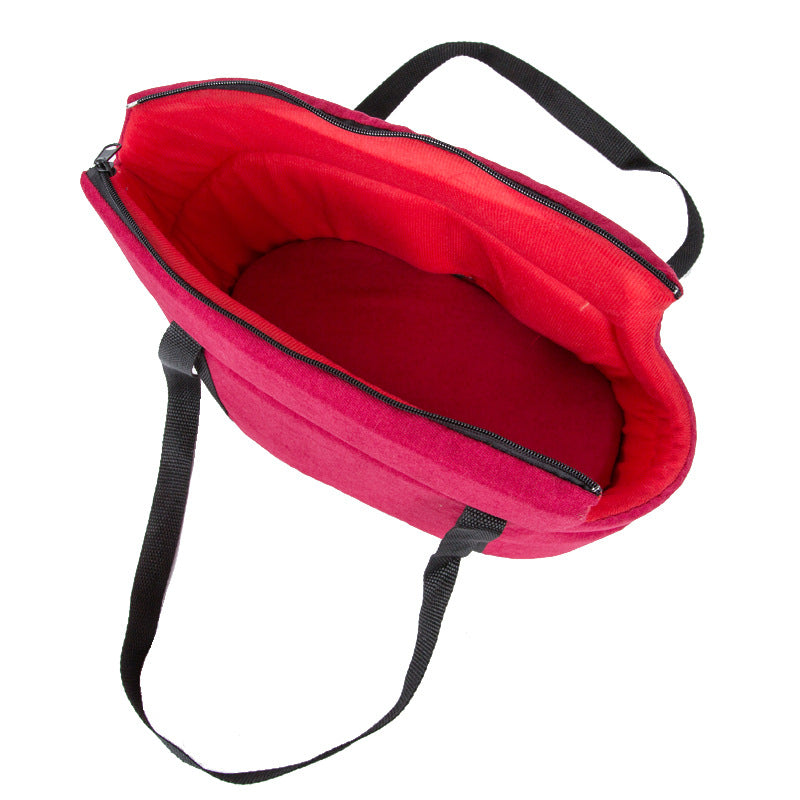 Breathable Mesh Foldable Pet Carrier Travel Bag