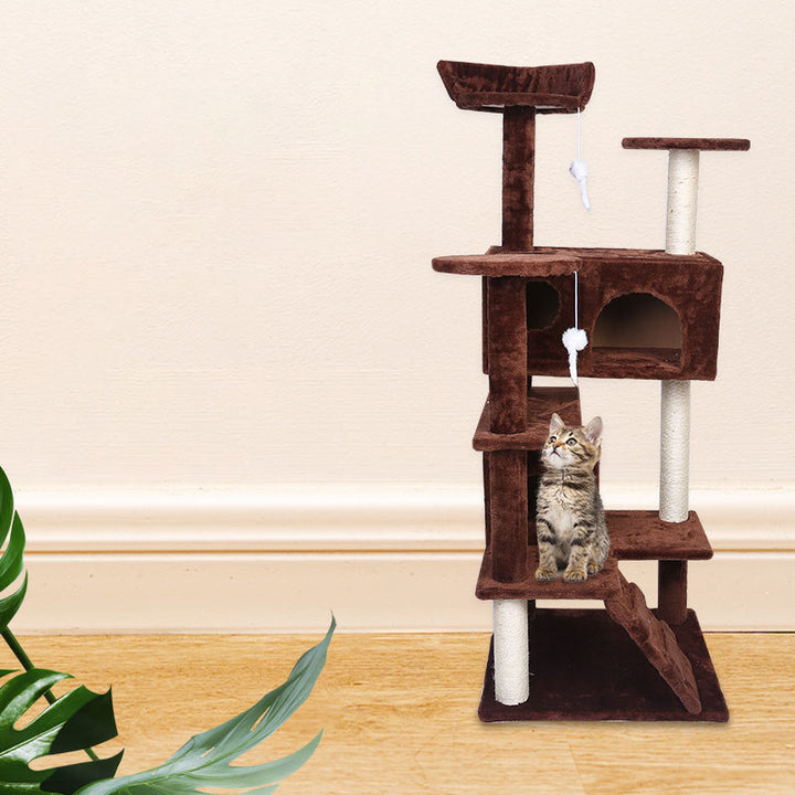 Luxury Pet Villa Climbing Frame Interactive Toy